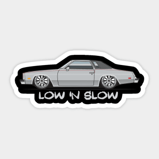 Low n Slow Sticker